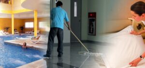 Puestos de limpieza para Hoteles de aeropuerto