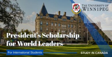 President Scholarships for Leaders, Canada